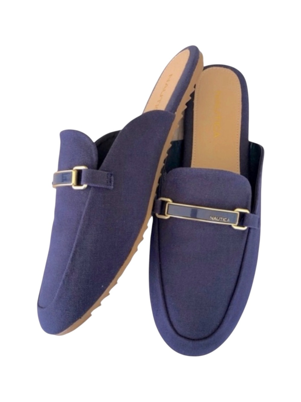 Nautica Labella 5 Women’s Navy Slip-On Loafer Mules | Size 6.5